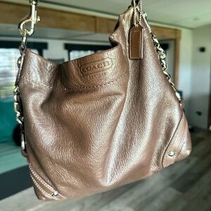 Vintage Leather Coach Carly Bag